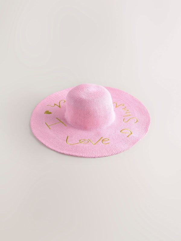 ENDLESS300 | Pink Floppy Beach Hat - Image 7