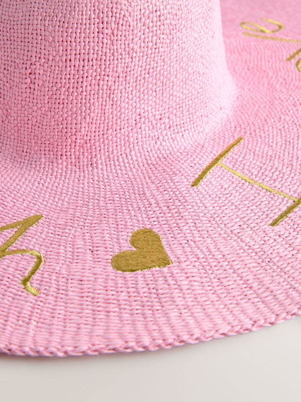 ENDLESS300 | Pink Floppy Beach Hat - Image 9