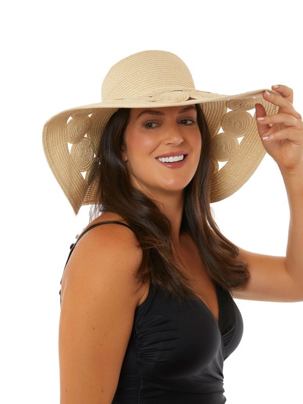 ENDLESS307 | Natural Cut-Out Detail Sun Hat