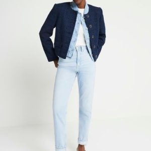 ENDLESS263 | Blue Mom High Rise Bum Sculpt Jeans