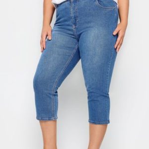 ENDLESS274 | Evans Blue Mid Wash Cropped Jeans