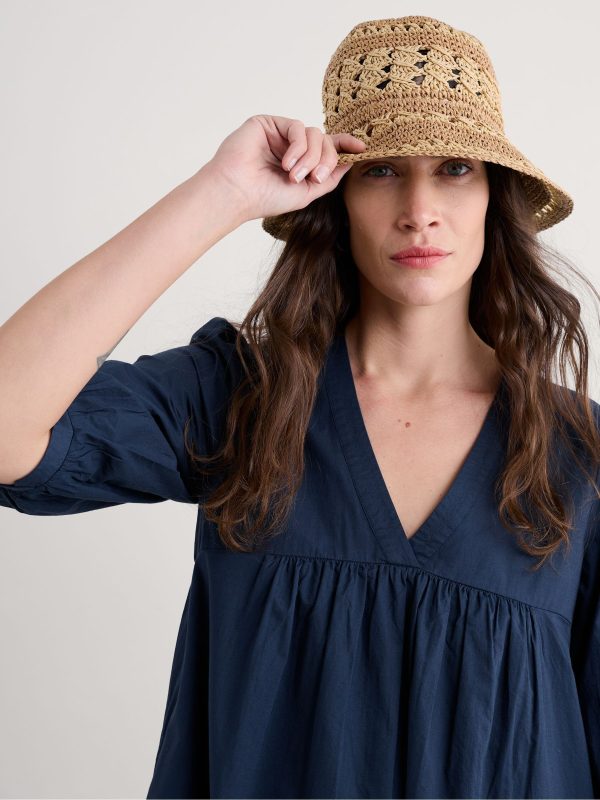 ENDLESS310 | Natural Orchard Crochet Garden Hat
