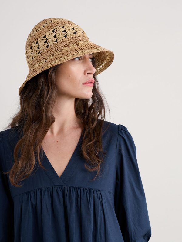 ENDLESS310 | Natural Orchard Crochet Garden Hat - Image 2
