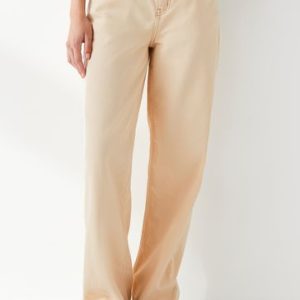ENDLESS269 | White Baggy Wide Leg Jeans